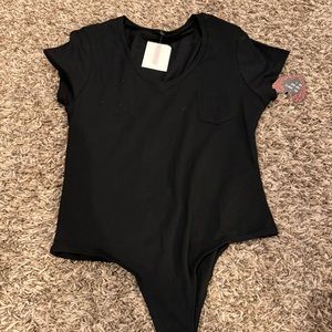 Black Sleek Bodysuit